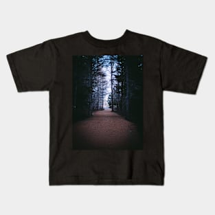 From Darkness to Light, Forest Trail V1 Kids T-Shirt